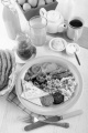 traditional breakfast in northern ireland ulster fry on a plate