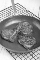 boxty irish pancake in a pan with rosemary