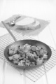 hungarian letcho in a copper pan