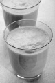green smoothie made from banana, apple and celery